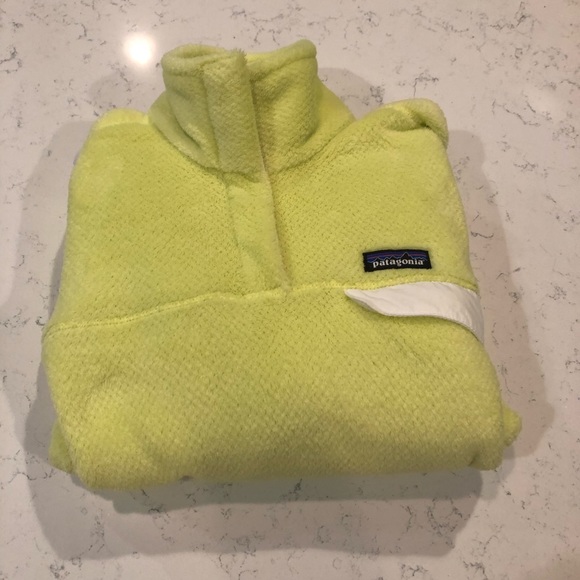Patagonia Synchilla Yellow Snap T Pullover-EUC!! - Picture 3 of 7